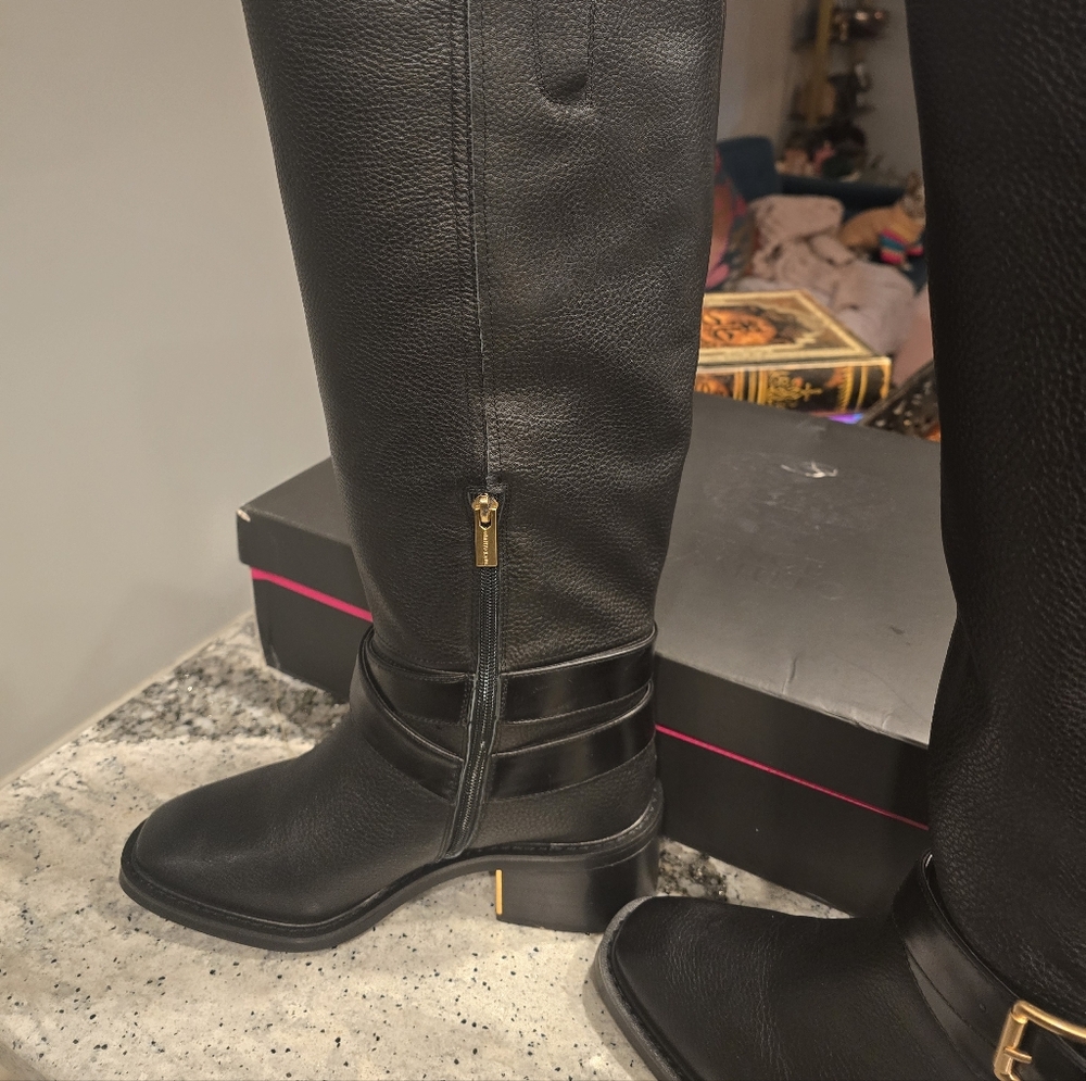 Vince Camuto EXTRA WIDE CALF GINI RIDING BOOT NIB - Picture 2 of 9